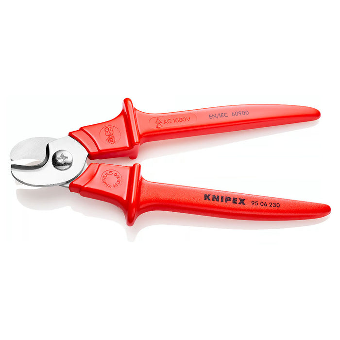 Kìm cắt cáp KNIPEX 95 06 230 cách điện 1000V, chiều dài 230mm