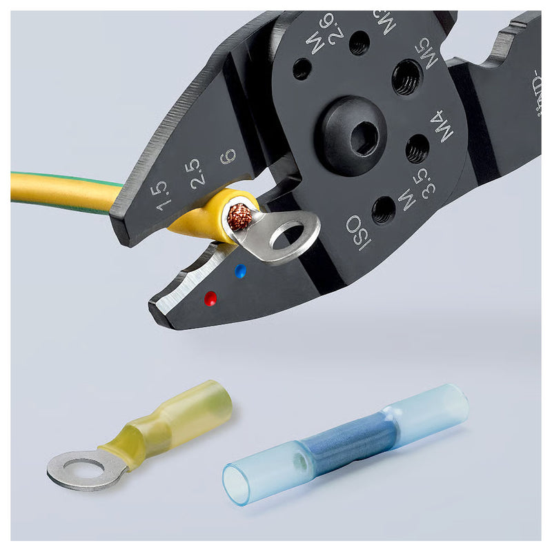 Kìm đa năng KNIPEX 97 21 215 chiều dài 230mm, mạ đen nhám, tay cầm bọc nhựa chống trượt