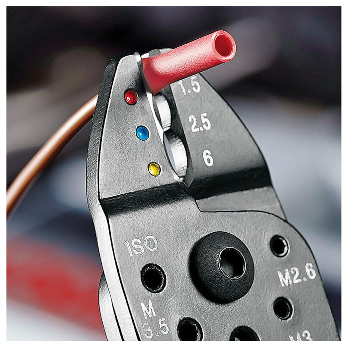 Kìm đa năng KNIPEX 97 22 240 chiều dài 240mm, mạ đen nhám, tay cầm bọc nhựa chống trượt