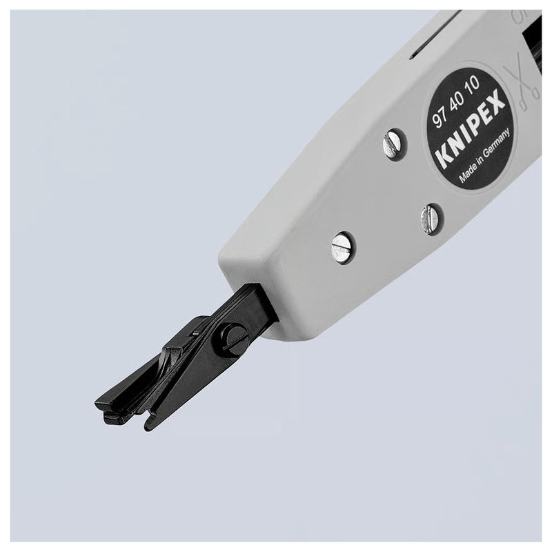 Kìm chèn dây cáp mạng KNIPEX 97 40 10 chiều dài 175mm, kích thước dây từ 0.4mm - 0.8mm