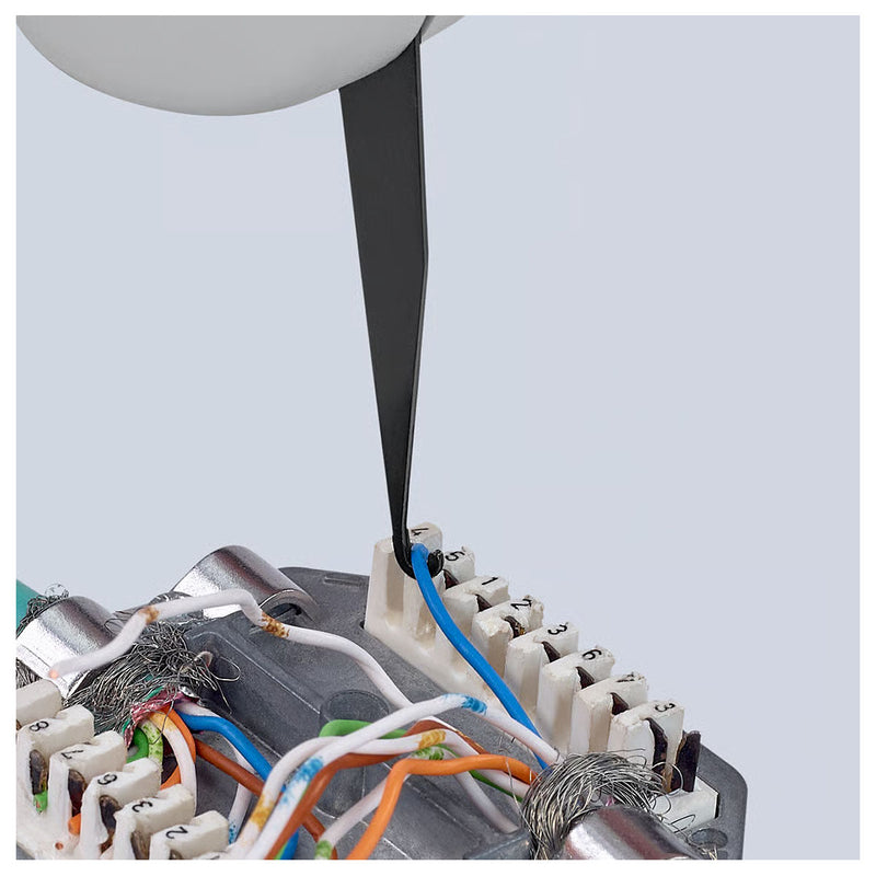 Kìm chèn dây cáp mạng KNIPEX 97 40 10 chiều dài 175mm, kích thước dây từ 0.4mm - 0.8mm