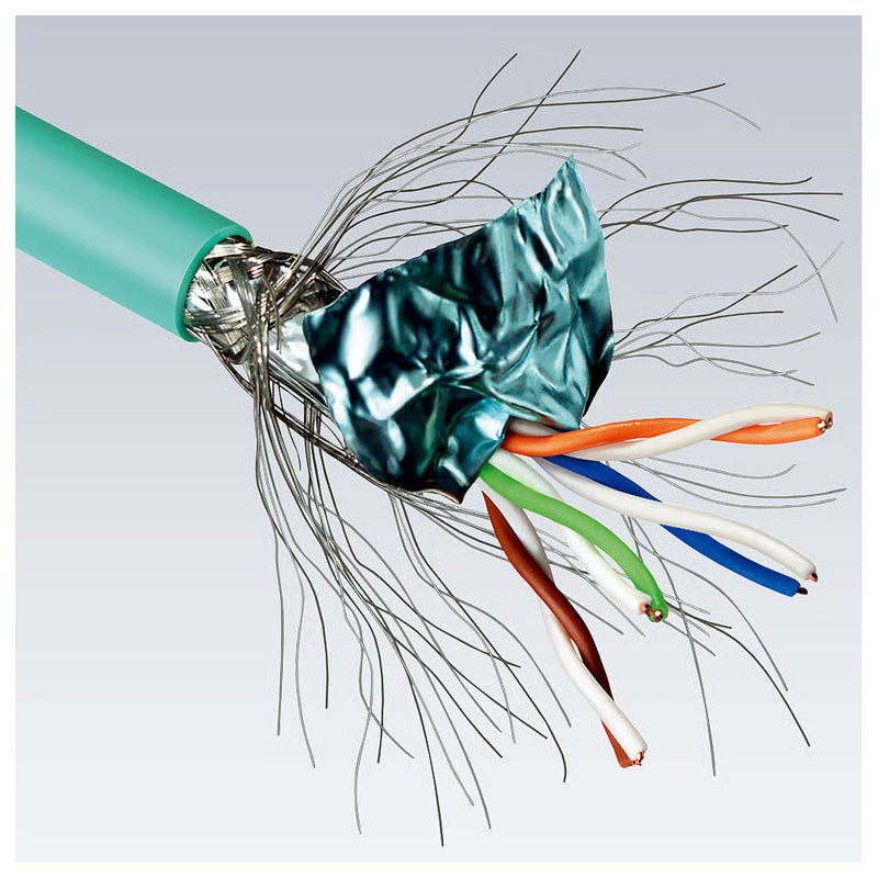 Kìm chèn dây cáp mạng KNIPEX 97 40 10 chiều dài 175mm, kích thước dây từ 0.4mm - 0.8mm