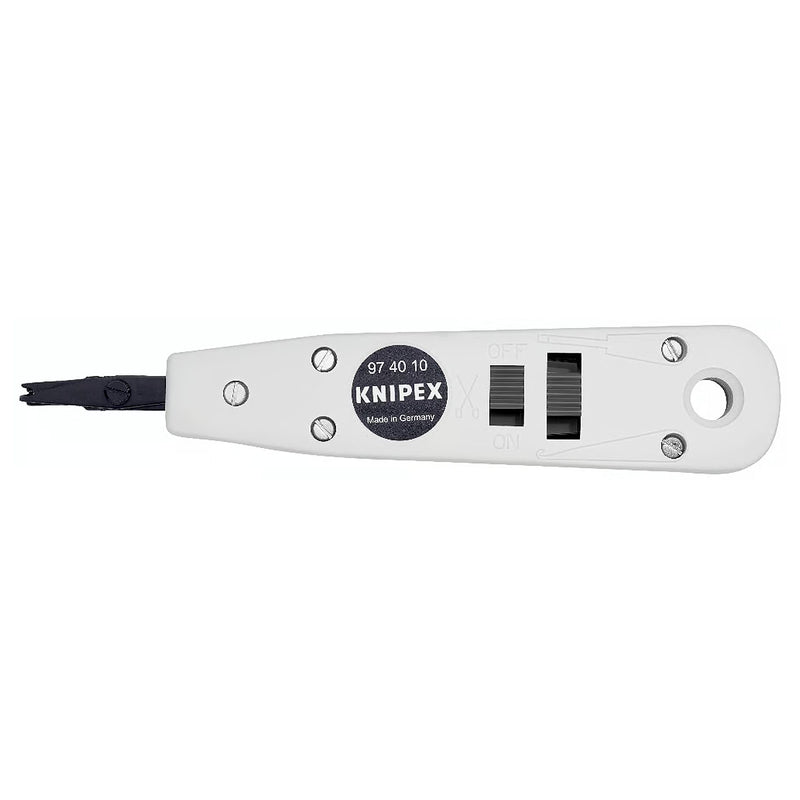 Kìm chèn dây cáp mạng KNIPEX 97 40 10 chiều dài 175mm, kích thước dây từ 0.4mm - 0.8mm