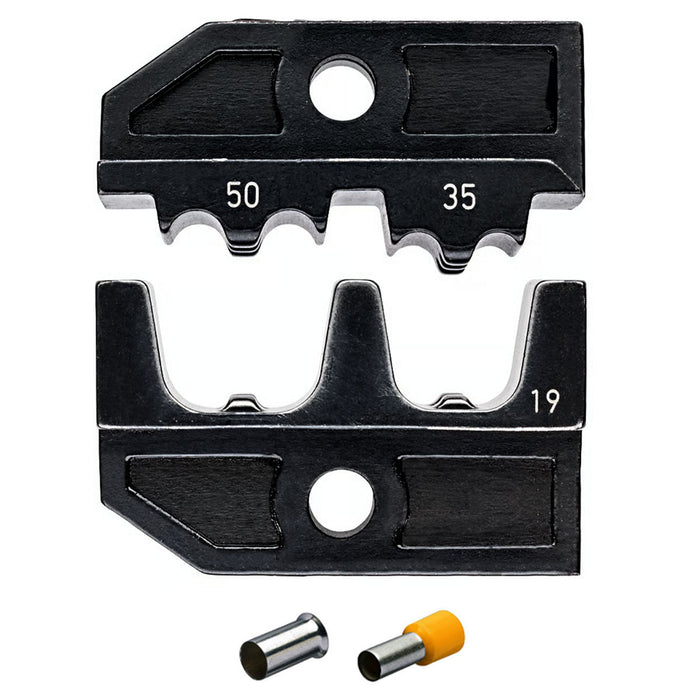 Ngàm bấm cose pin rỗng KNIPEX 97 49 19 khả năng bấm cose 35mm² - 50mm², dùng cho kìm 97 43 200 / 97 43 200 A
