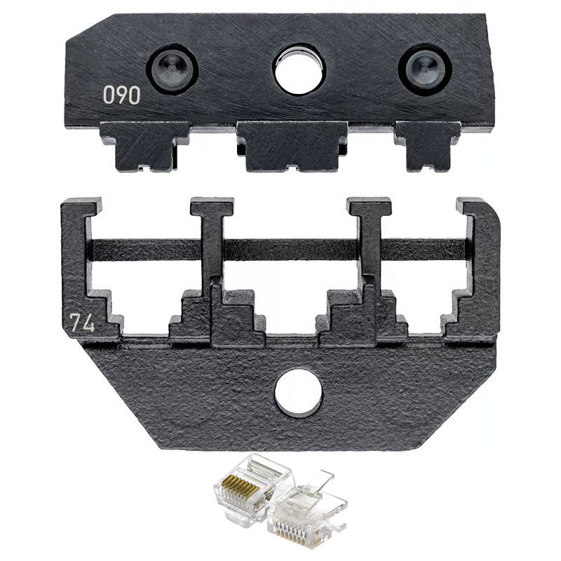 Ngàm bấm cose cáp mạng Ethernet KNIPEX dùng cho kìm 97 43 200 / 97 43 200 A