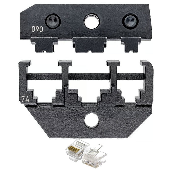 Ngàm bấm cose cáp mạng Ethernet KNIPEX dùng cho kìm 97 43 200 / 97 43 200 A