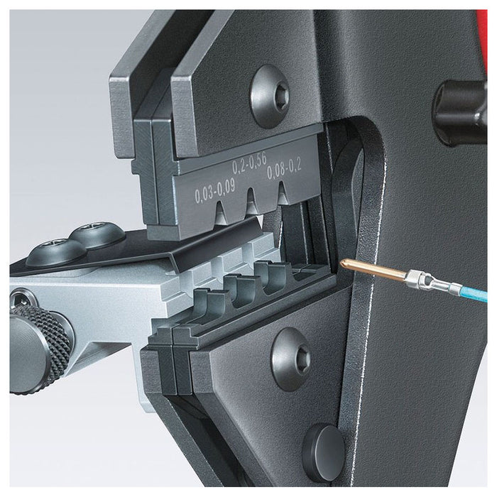 Khuôn ngàm hỗ trợ định vị, cố định tiếp điểm bấm cose KNIPEX 97 49 93 dùng cho ngàm 97 49 24