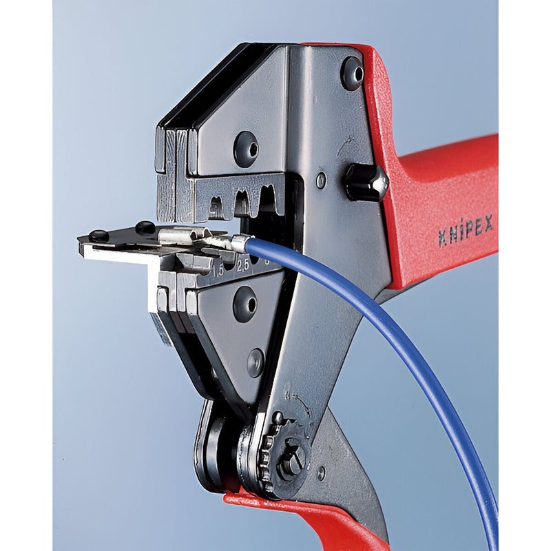 Khuôn ngàm hỗ trợ định vị, cố định tiếp điểm bấm cose KNIPEX 97 49 95 dùng cho kìm bấm cose 97 52 05, 97 52 35 và ngàm 97 49 05