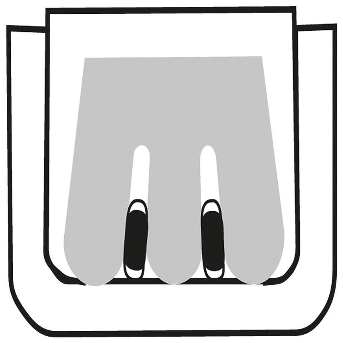 Kìm bấm đầu nối Scotchlok KNIPEX 97 50 01 chiều dài 155mm, khả năng bấm từ 0.4mm - 1.1mm