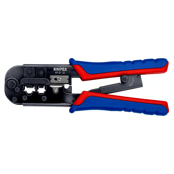 Kìm bấm cose cáp mạng KNIPEX 97 51 10 chiều dài 190mm, cho cose RJ11/12, RJ45