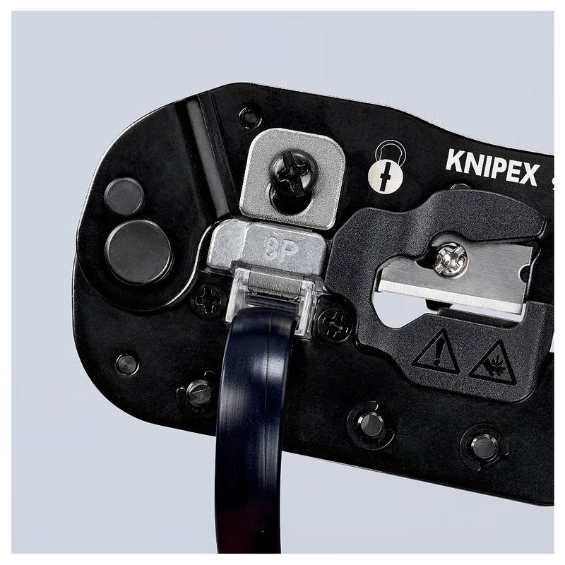 Kìm bấm cose cáp mạng KNIPEX 97 51 13 chiều dài 190mm, cho cose RJ45