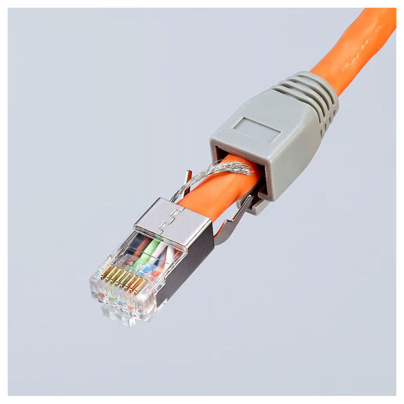 Kìm bấm cose cáp mạng KNIPEX 97 51 13 chiều dài 190mm, cho cose RJ45