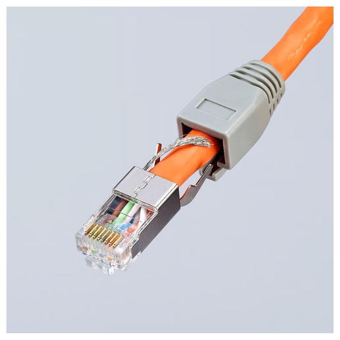 Kìm bấm cose cáp mạng KNIPEX 97 51 13 chiều dài 190mm, cho cose RJ45