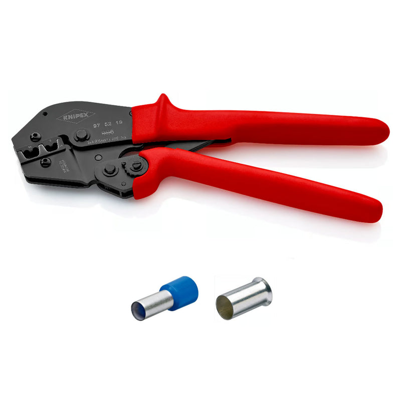 Kìm bấm cose pin rỗng KNIPEX 97 52 19 chiều dài 250mm, khả năng bấm cose từ 35mm² - 50mm²