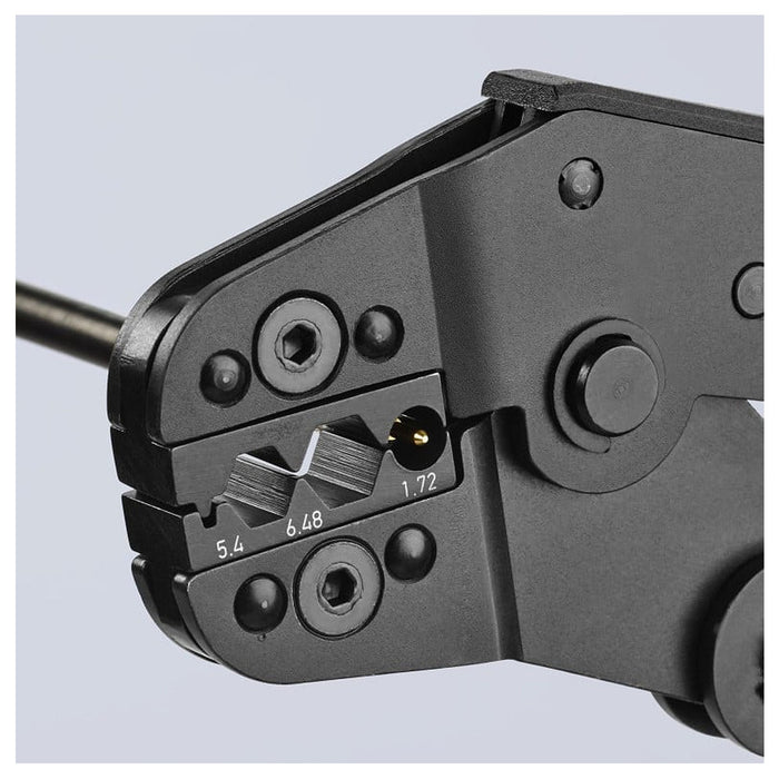 Kìm bấm cose BNC, TNC cho cáp đồng trục KNIPEX 97 52 20 chiều dài 195mm