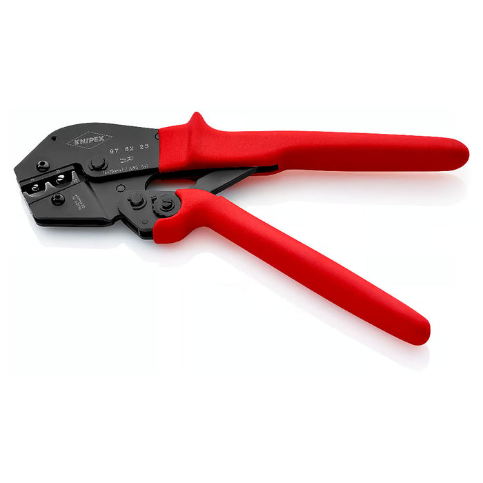 Kìm bấm cose tròn KNIPEX 97 52 23 chiều dài 250mm, khả năng bấm cose 16mm², 25mm²