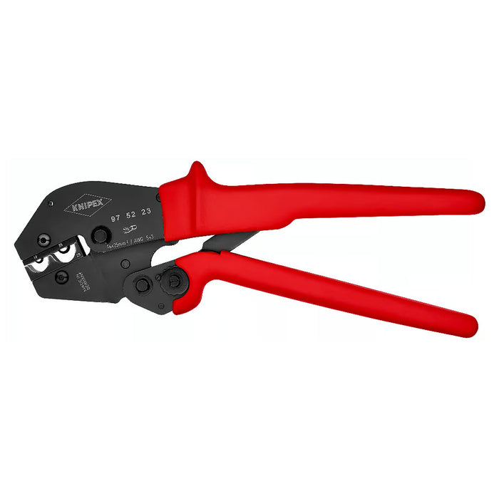 Kìm bấm cose tròn KNIPEX 97 52 23 chiều dài 250mm, khả năng bấm cose 16mm², 25mm²