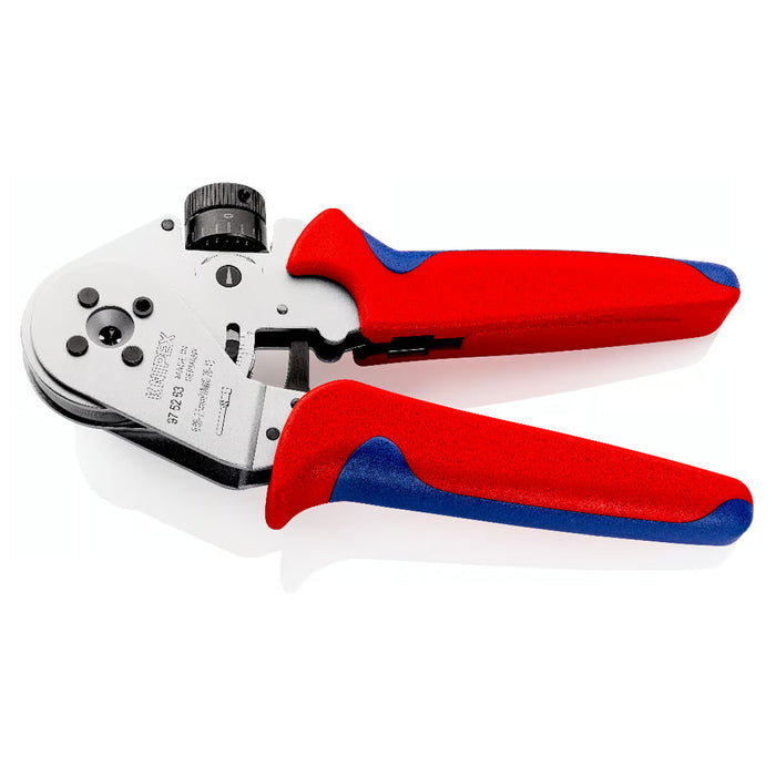 Kìm bấm cose Turned Contacts KNIPEX 97 52 63 chiều dài 180mm, khả năng bấm cose từ 0.08mm² - 2.5mm²