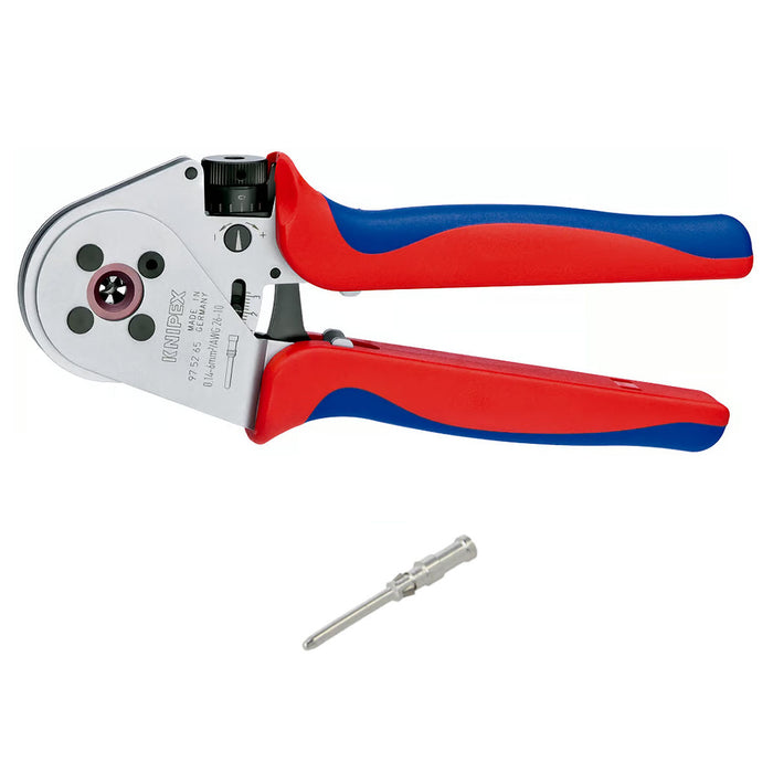 Kìm bấm cose Turned Contacts KNIPEX 97 52 65 A chiều dài 250mm, khả năng bấm cose từ 0.14mm² - 6mm²