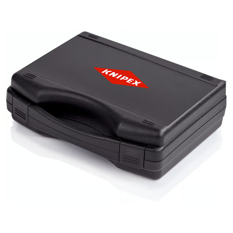 Kìm bấm cose Turned Contacts, có màn hình kỹ thuật số KNIPEX 97 52 65 DG chiều dài 250mm, khả năng bấm cose từ 0.14mm² - 6mm²