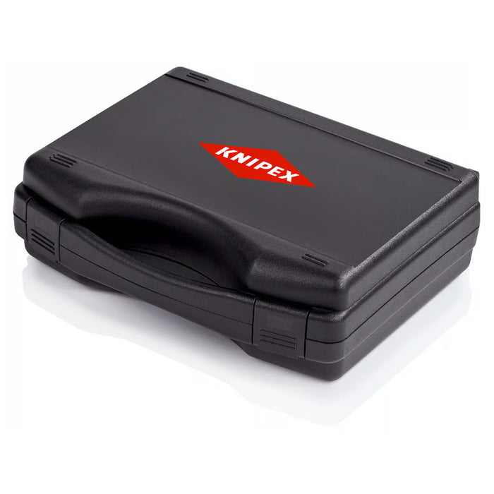 Kìm bấm cose Turned Contacts, có màn hình kỹ thuật số KNIPEX 97 52 65 DG chiều dài 250mm, khả năng bấm cose từ 0.14mm² - 6mm²