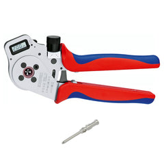 KNIPEX 97 52 65 DG A: Không kèm dụng cụ định vị, cố định bấm cose