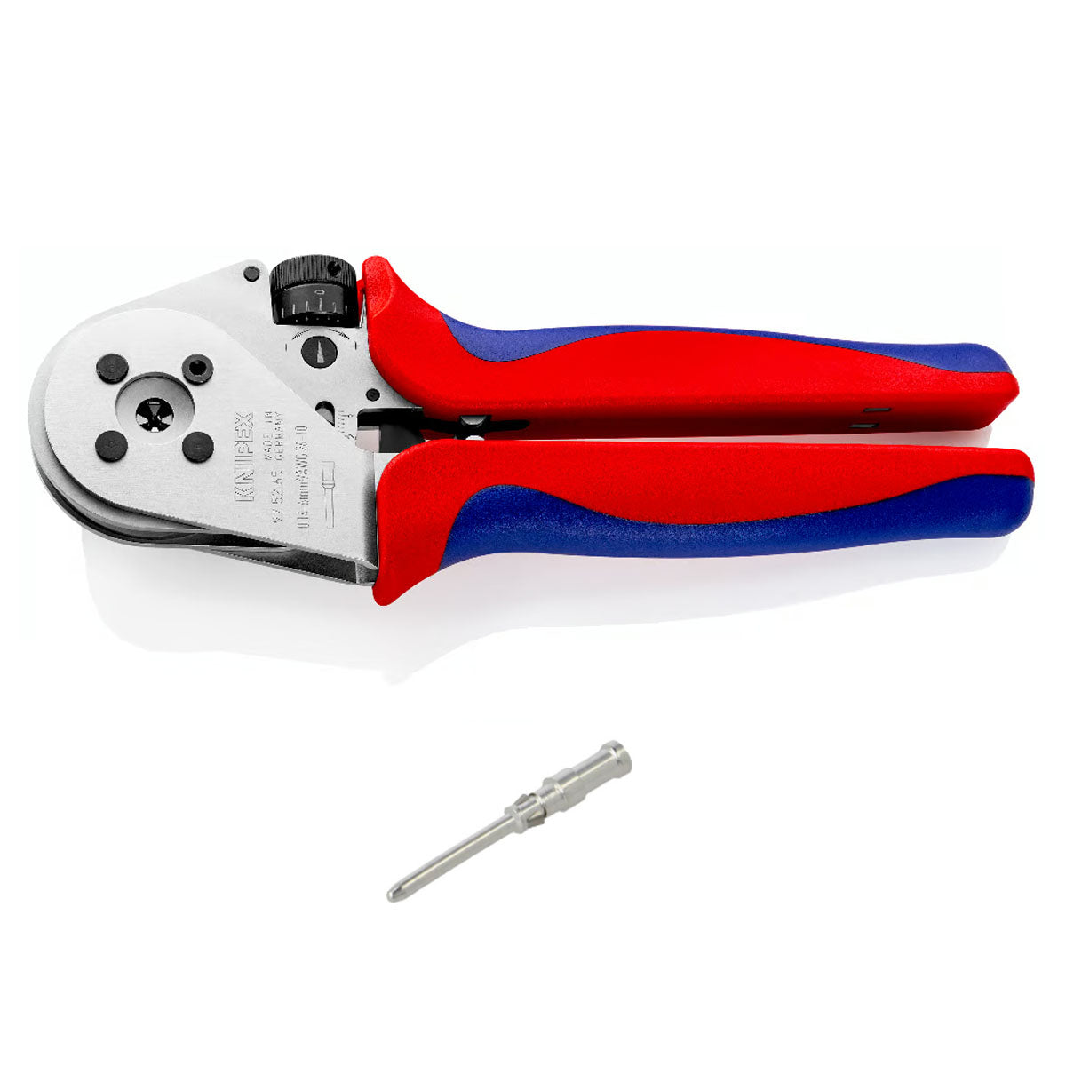 Kìm bấm cose Turned Contacts KNIPEX 97 52 65 chiều dài 230mm, khả năng bấm cose từ 0.14mm² - 6mm²