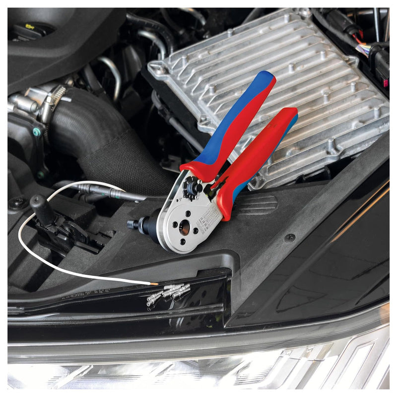 Kìm bấm cose DT, DTM, DTP KNIPEX 97 52 67 DT chiều dài 230mm, khả năng bấm cose từ 0.35mm2 - 3mm2