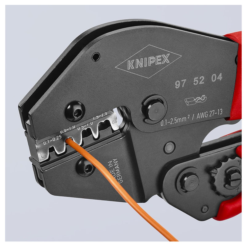 Kìm bấm cose ghim trần KNIPEX chiều dài 250mm, khả năng bấm cose từ 0.1mm² - 6mm²