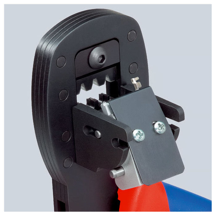 Kìm bấm cose D-Sub KNIPEX 97 54 24 chiều dài 190mm, khả năng bấm cose từ 0.03mm² - 0.56mm²