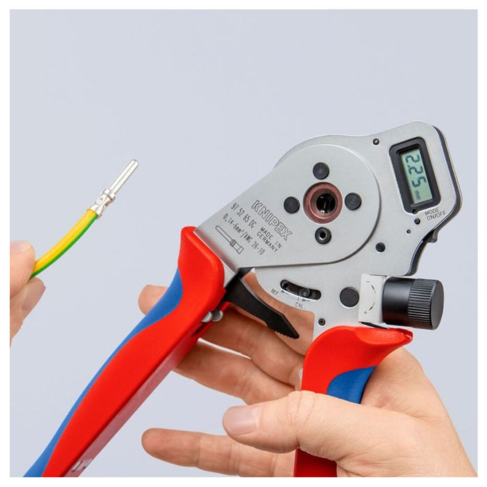 Thiết bị hỗ trợ định vị, cố định tiếp điểm bấm cose KNIPEX 97 59 65 2 dùng cho kìm 97 52 65 / 97 52 65 A / 97 52 65 DG / 97 52 65 DG A