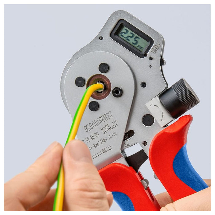 Thiết bị hỗ trợ định vị, cố định tiếp điểm bấm cose KNIPEX 97 59 65 2 dùng cho kìm 97 52 65 / 97 52 65 A / 97 52 65 DG / 97 52 65 DG A