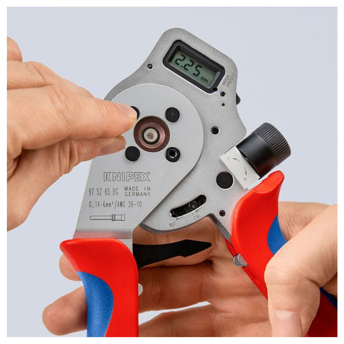 Thiết bị hỗ trợ định vị, cố định tiếp điểm bấm cose KNIPEX 97 59 65 2 dùng cho kìm 97 52 65 / 97 52 65 A / 97 52 65 DG / 97 52 65 DG A