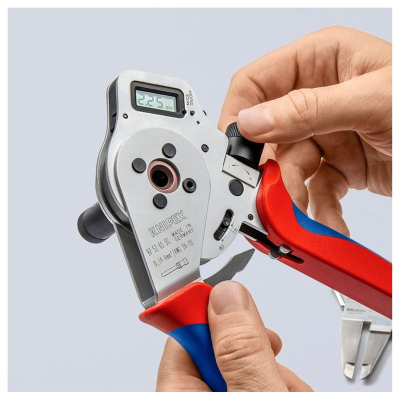 Thiết bị hỗ trợ định vị, cố định tiếp điểm bấm cose KNIPEX 97 59 65 2 dùng cho kìm 97 52 65 / 97 52 65 A / 97 52 65 DG / 97 52 65 DG A