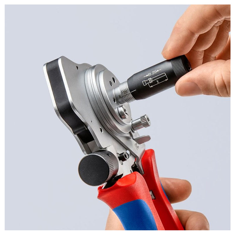Thiết bị hỗ trợ định vị, cố định tiếp điểm bấm cose KNIPEX 97 59 65 2 dùng cho kìm 97 52 65 / 97 52 65 A / 97 52 65 DG / 97 52 65 DG A