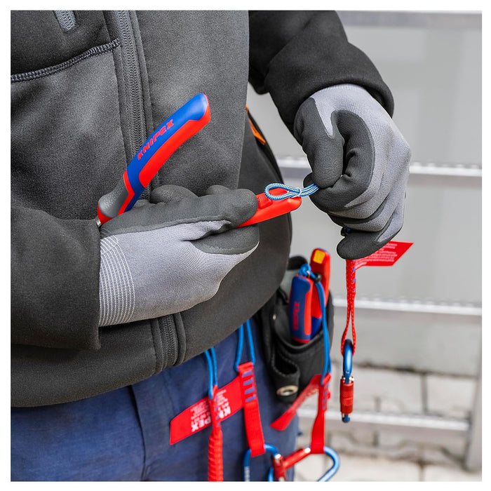 Kìm bấm cose pin rỗng KNIPEX 97 62 145 A chiều dài 145mm, khả năng bấm cose từ 0.25mm² - 2.5mm²