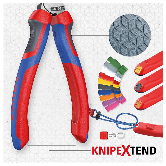 Kìm bấm cose pin rỗng KNIPEX 97 62 145 A chiều dài 145mm, khả năng bấm cose từ 0.25mm² - 2.5mm²
