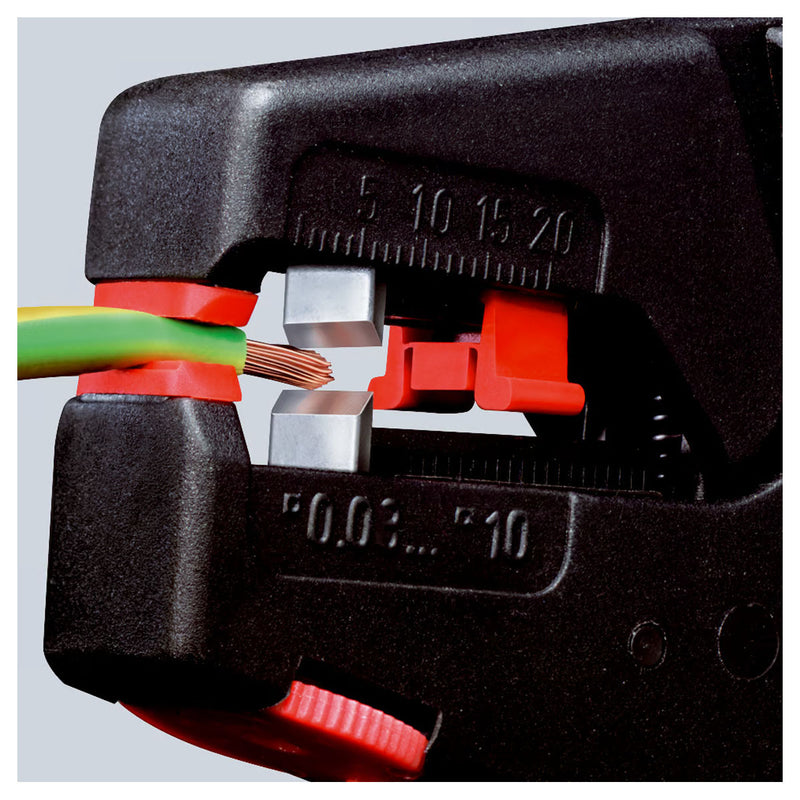 Bộ kìm bấm cose pin rỗng bọc nhựa cách điện và hộp linh kiện KNIPEX 97 90 10