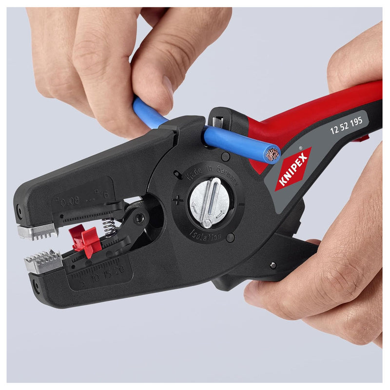 Bộ kìm bấm cose pin rỗng và hộp linh kiện KNIPEX 97 90 14