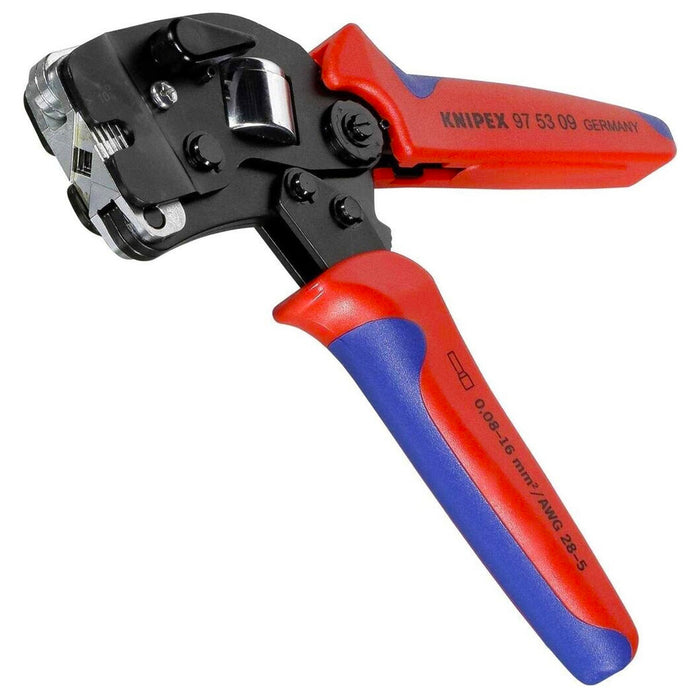 Bộ kìm bấm cose pin rỗng và hộp linh kiện KNIPEX 97 90 15