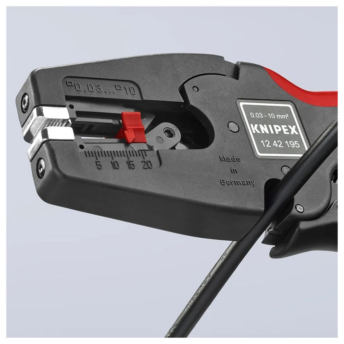 Bộ kìm bấm cose pin rỗng và hộp linh kiện KNIPEX 97 90 17