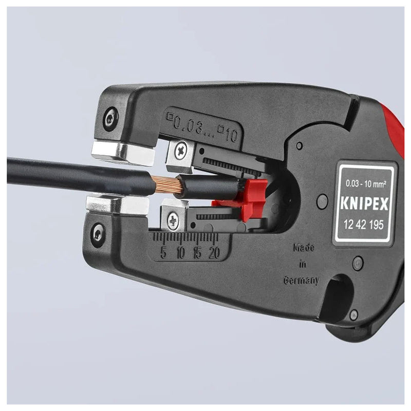 Bộ kìm bấm cose pin rỗng và hộp linh kiện KNIPEX 97 90 17