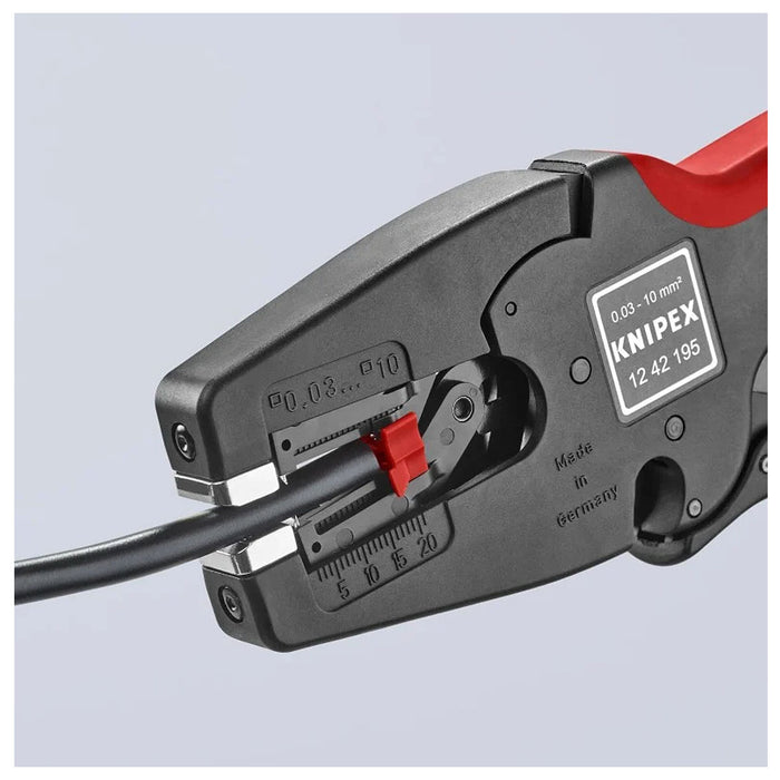Bộ kìm bấm cose pin rỗng và hộp linh kiện KNIPEX 97 90 17