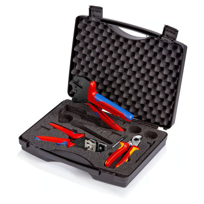 Bộ kìm chuyên dụng cho thi công điện năng lượng mặt trời 3 chi tiết KNIPEX 97 91 03