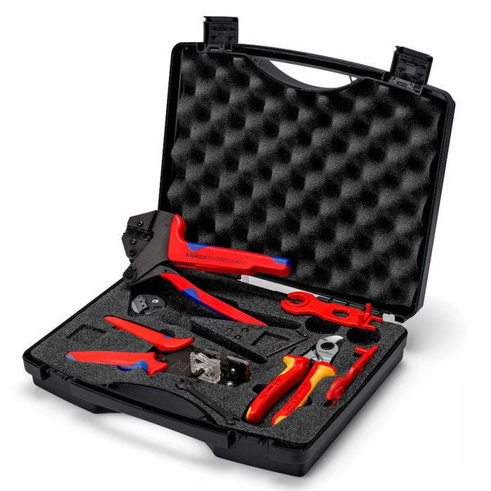 Bộ kìm chuyên dụng cho thi công điện năng lượng mặt trời 6 chi tiết KNIPEX 97 91 04 V01