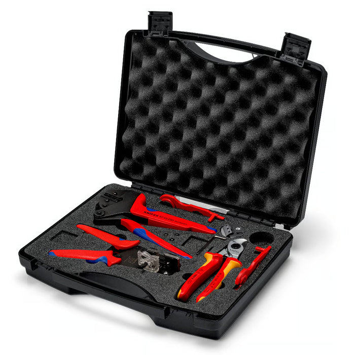 Bộ kìm chuyên dụng cho thi công điện năng lượng mặt trời 6 chi tiết KNIPEX 97 91 04 V01