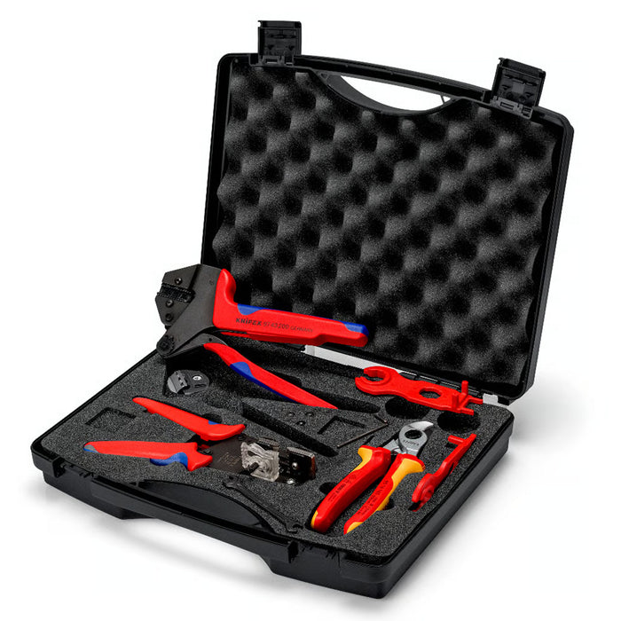 Bộ kìm chuyên dụng cho thi công điện năng lượng mặt trời 6 chi tiết KNIPEX 97 91 04 V02