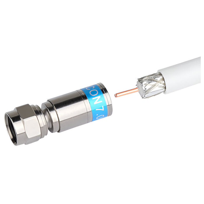 Hộp 10 đầu nối cáp đồng trục F-Compression KNIPEX 97 99 500