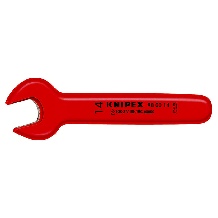Cờ lê miệng cách điện 1000V hệ mét KNIPEX kích thước từ 7mm - 27mm