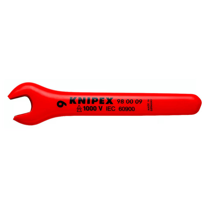 Cờ lê miệng cách điện 1000V hệ mét KNIPEX kích thước từ 7mm - 27mm